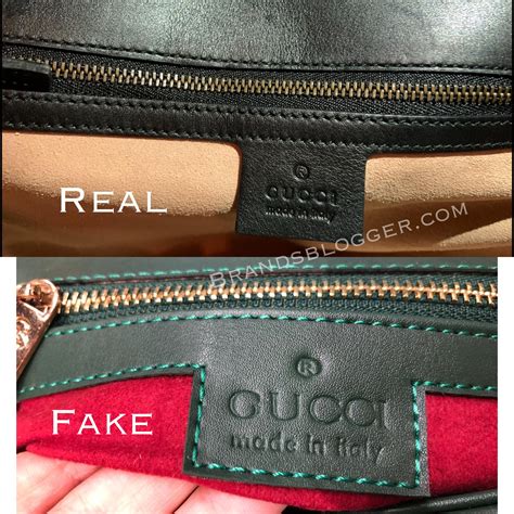 how to spot a fake gucci pouch|gucci knockoff tote bag.